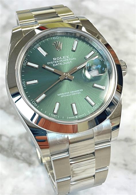 green date just rolex|Rolex Datejust green dial price.